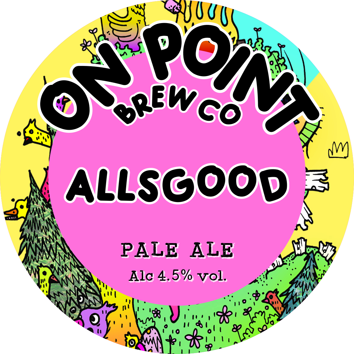 On Point - Allsgood mid strength Pale ale