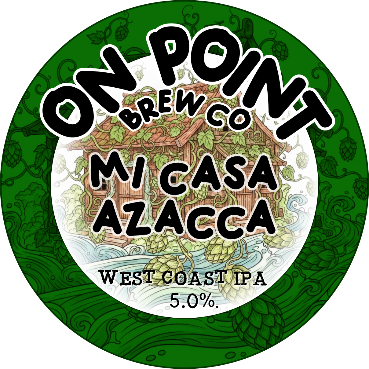 On Point Mi Casa Azacca West Coast Pale - 5.0%