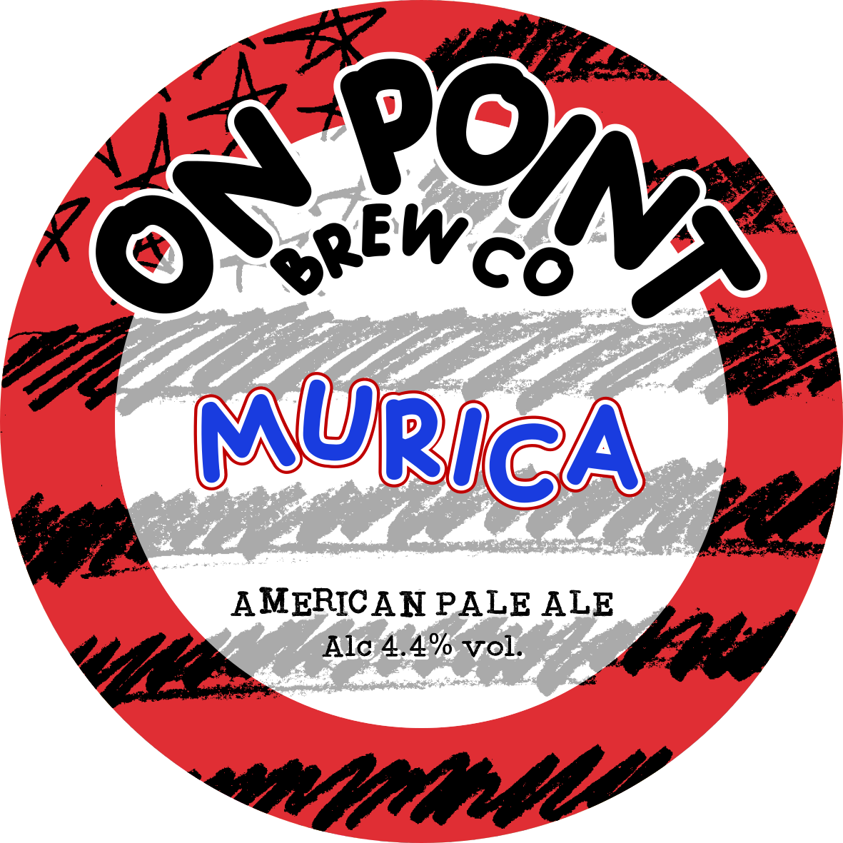 On Point - Murica Hoppy American pale ale